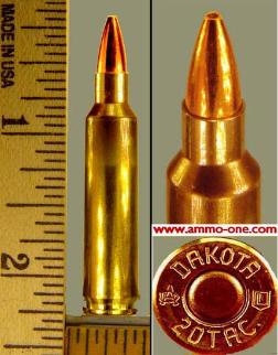 .20 Tactical, Dakota, Obsolete, One Cartridge not a Box!