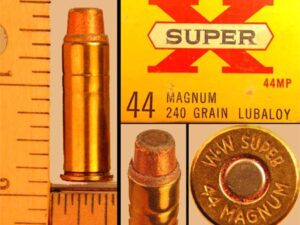 .44 remington magnum, western cart. co., one cartridge