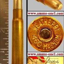 .460 weatherby magnum, older h/s, fmj one cartridge not a box!