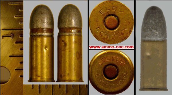 .476 Enfield or .476 Eley, One Cartridge