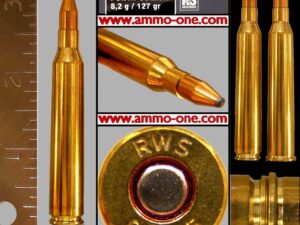 6.5x65mm RWS (Rimless) by RWS, One Cartridge not a Box.