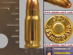 .30 luger or 7.65mm parabellum by ppu one cartridge not a box.o