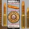 8.6 blackout by gorilla ammo, 285 grain fracturing subsonic, one cartridge not a box.