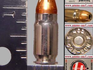 .400 cor bon "correct h/s"! by underwood,nickel case, jhp, one cartridge not a box.