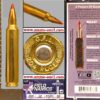 .204 ruger, "new"*, by fiocchi, "g.f.l." h/s, one cartridge, not a box.