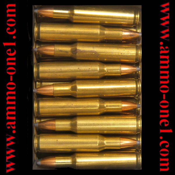 special .222 remington by winchester, "jsp", "w w super"h/s, spots may be reloads? one cartridge not a box. no returns.!