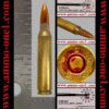 (b004) 5.56 nato by winchester, 1994, "wcc 94 h/s, m193, 55 gr. fmj, very nice *patina, one cartridge not a box.