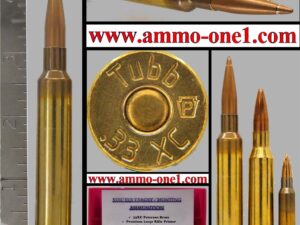 .33 xc (33xc) by david tubb! factory loaded with a hbn coated, dtac 299 grain .338 caliber projectile, one cartridge, not a box! intro. sale $11.95 ($3.00 off)!